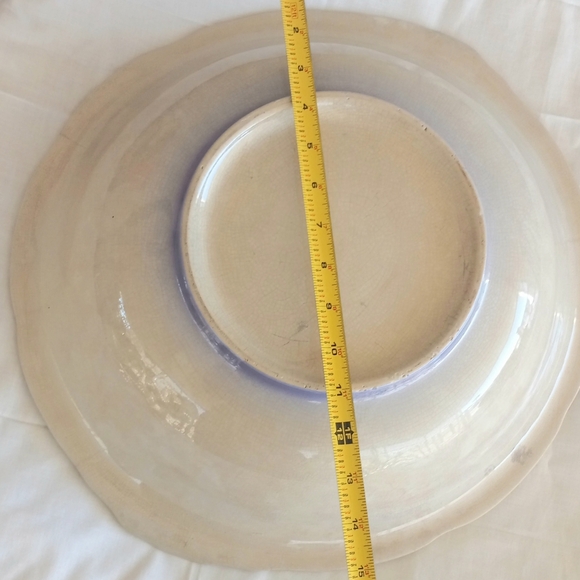 Porcelain Pitcher & Bowl Combo 1 foot Pouring Pitcher and a large 16 in bowl. - Picture 9 of 9